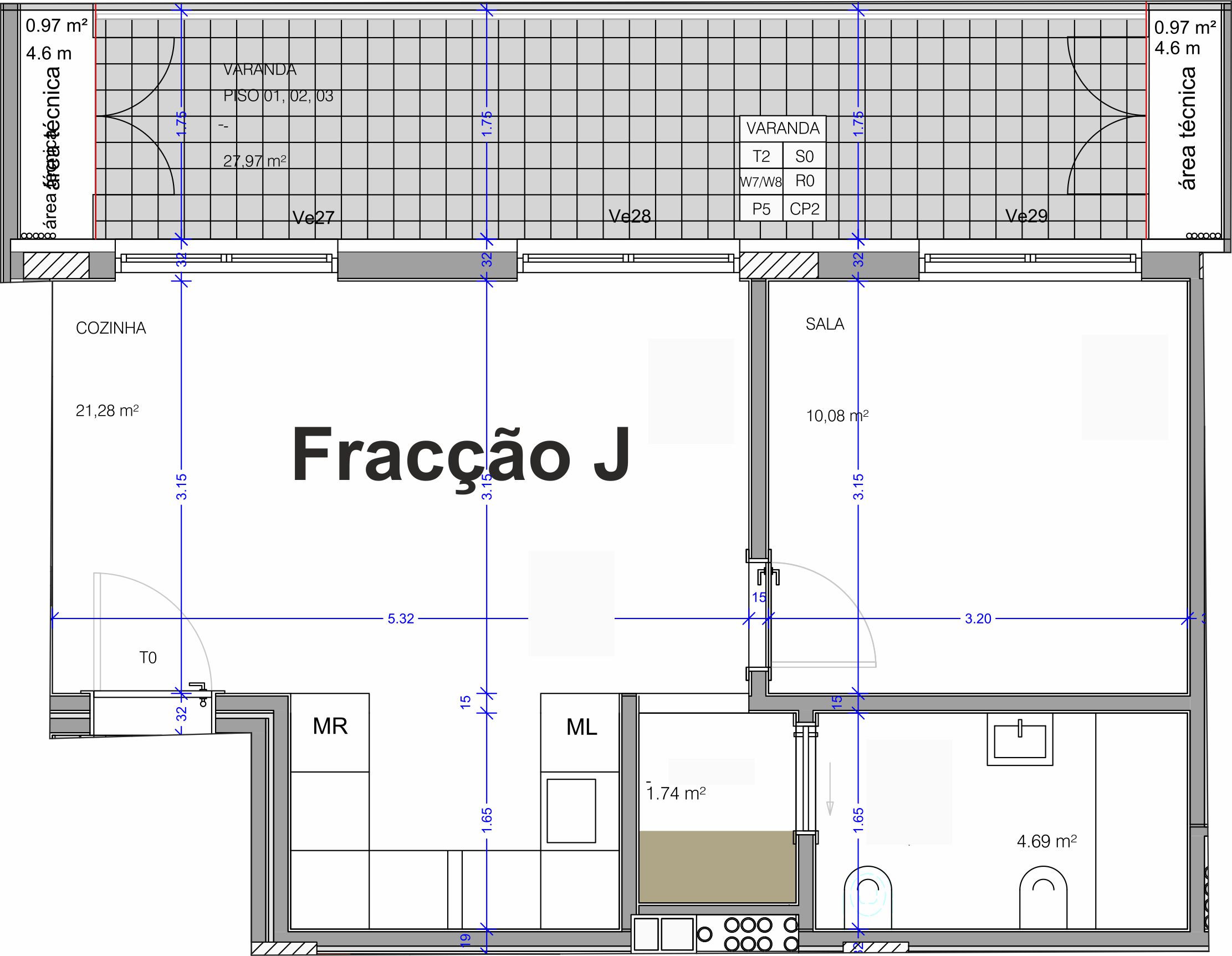 fracção J