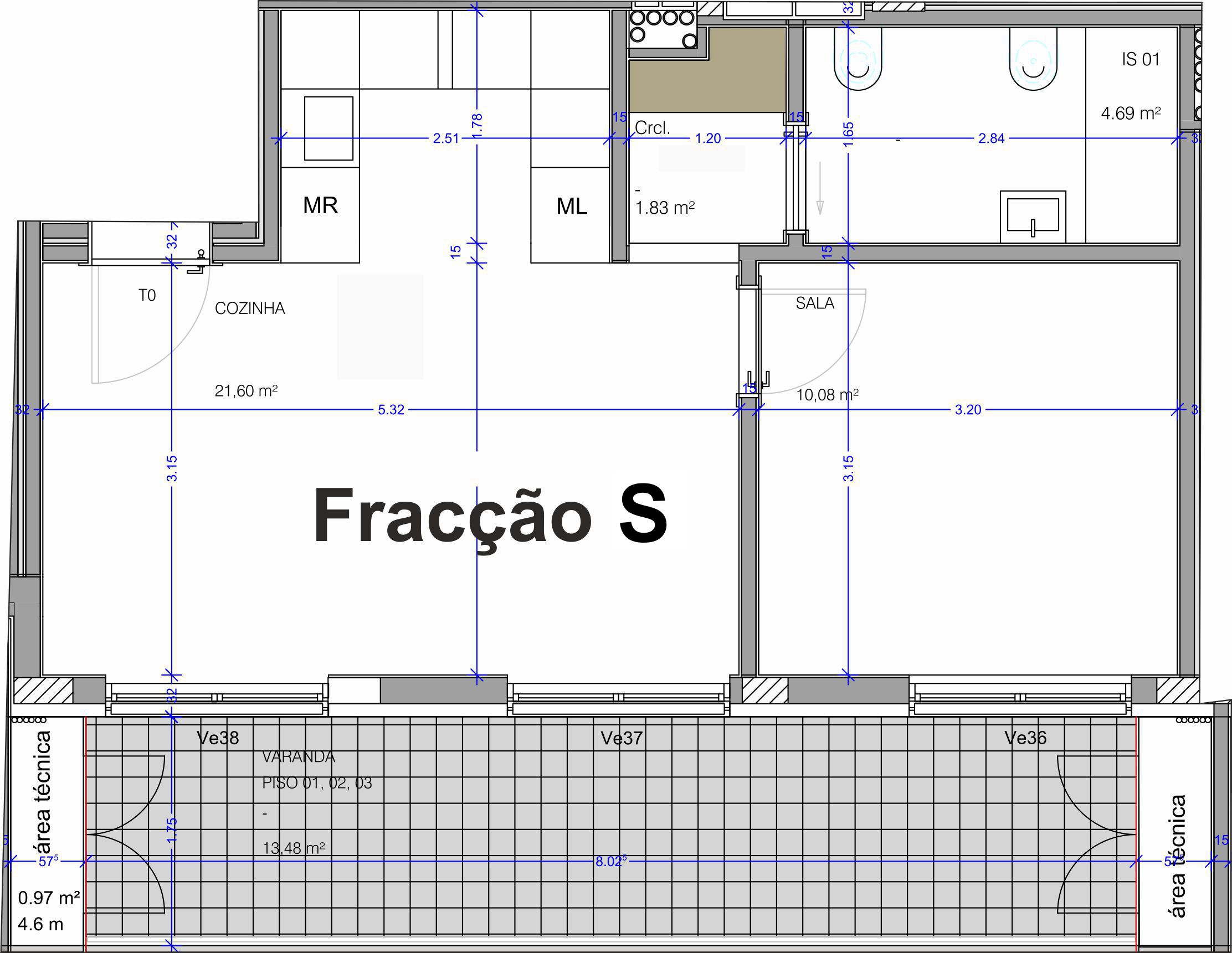 fracção S