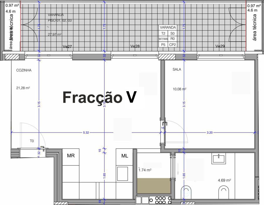 fracção V