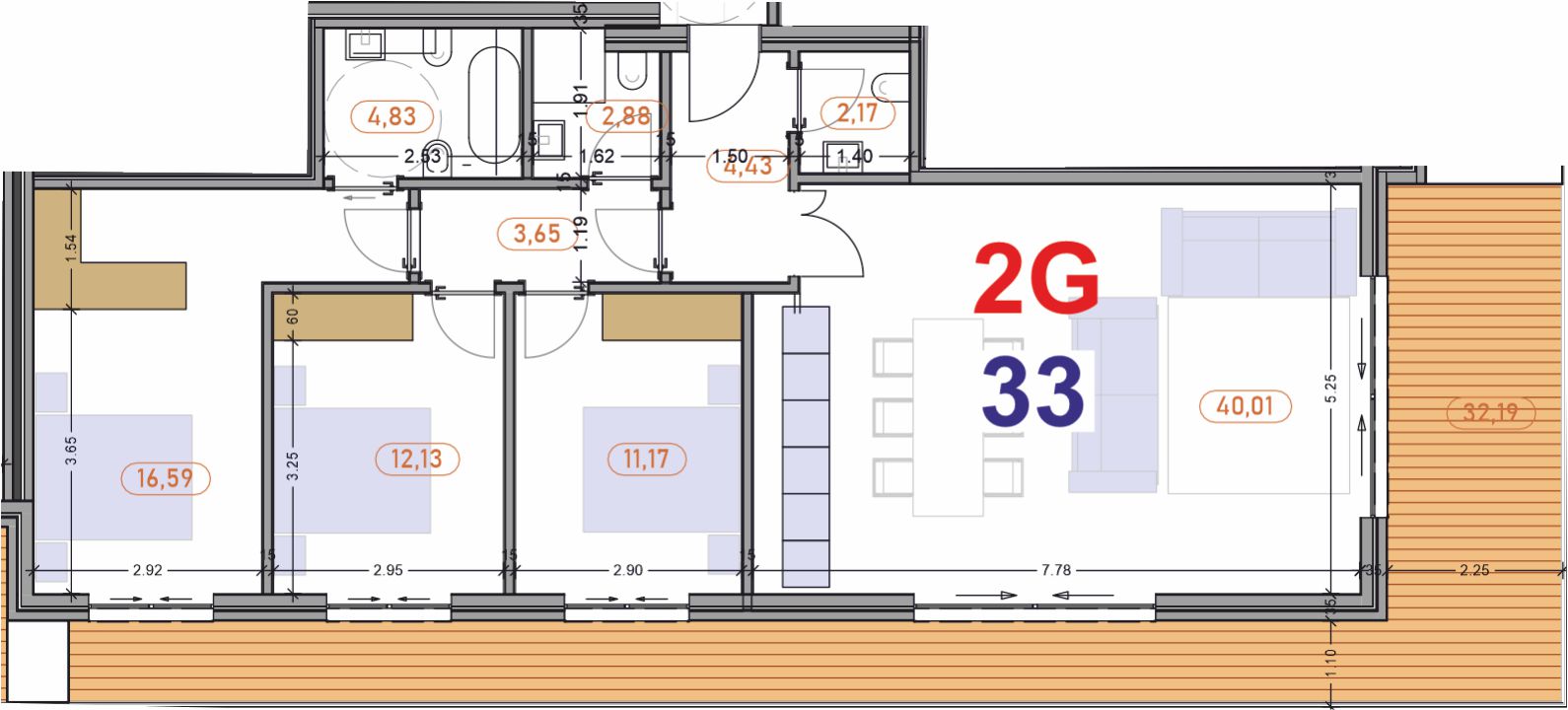 fracção 2G